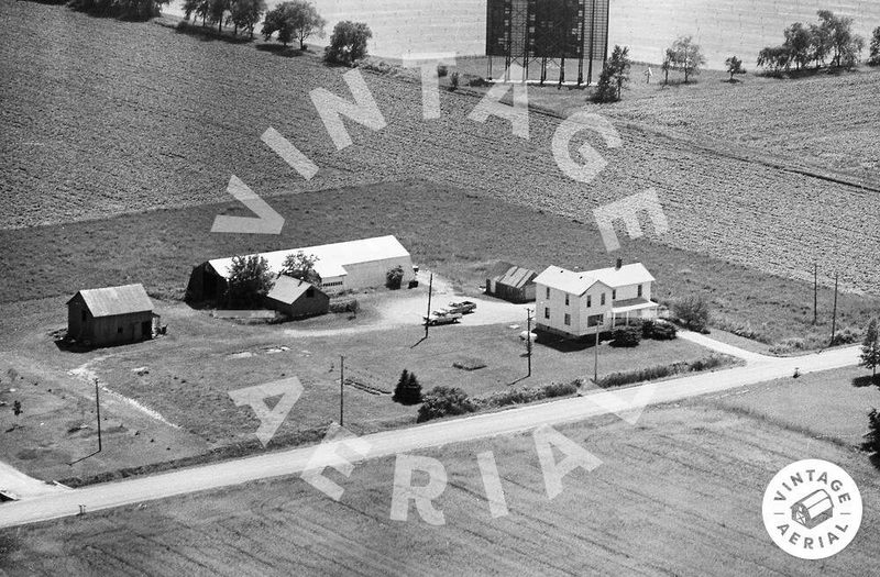 Tuscola Drive-In Theatre - Old Aerial